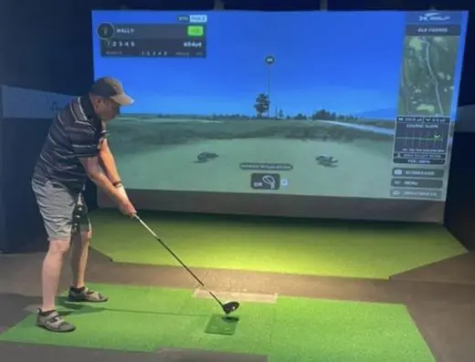 Golf simulator bay at X-Golf | Rapid City in Rapid City