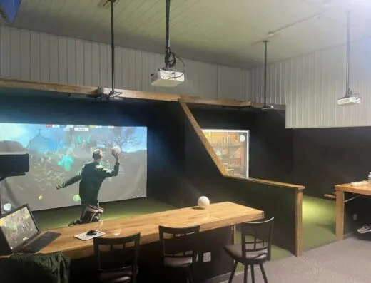 Inside ACE In The Hole, LLC - indoor golf in Randolph, WI