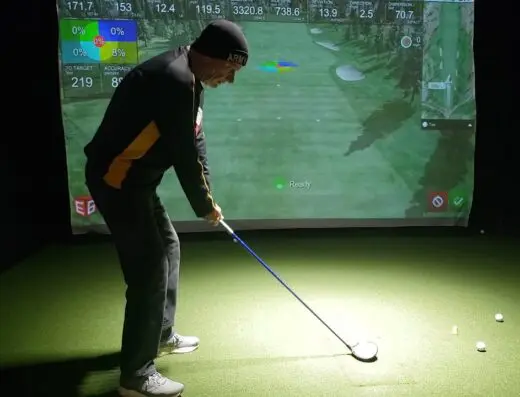 Inside Bogeys and Beers - indoor golf in St Robert, MO