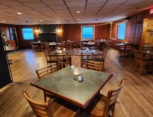 Inside Club TEN Lounge Games and Lanes - indoor golf in Durand, WI