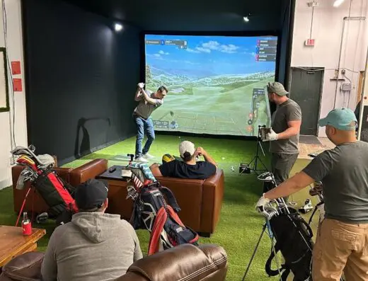 Eden Club – Private Indoor Trackman Golf Simulator