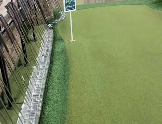 Inside Golf Galaxy Greensboro - indoor golf simulator venue
