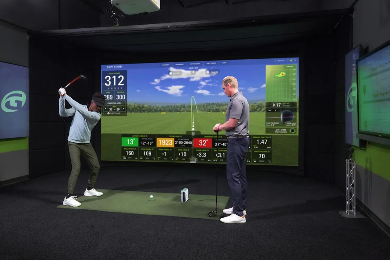 GOLFTEC North Austin coaching studio with OPTIMOTION swing analysis