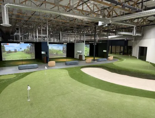 Inside Gretsch Golf Academy - indoor golf in Las Vegas, NV