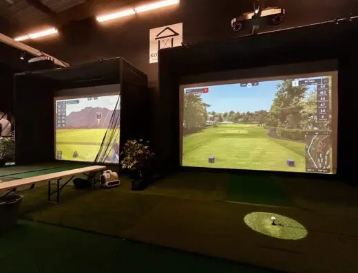 Inside Kona Golf Hale - indoor golf in Kailua-Kona, HI