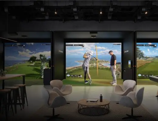 Inside Ready Golf Club - indoor golf in San Luis Obispo, CA
