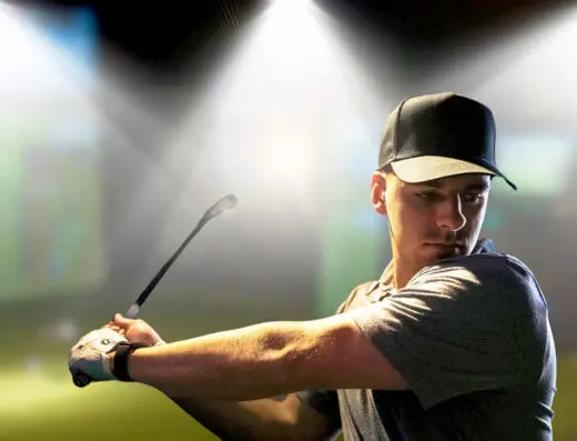 Inside The Back Nine Golf Ascension, LA - indoor golf in Gonzales, LA