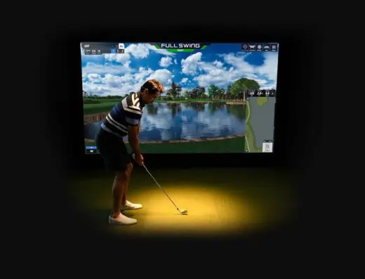 Inside The Back Nine Golf Carlsbad, CA - indoor golf simulator venue