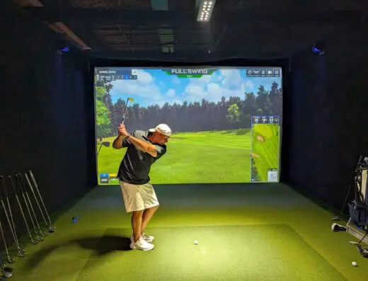 Inside The Back Nine Golf Miramar Beach, FL - indoor golf in Santa Rosa Beach, FL