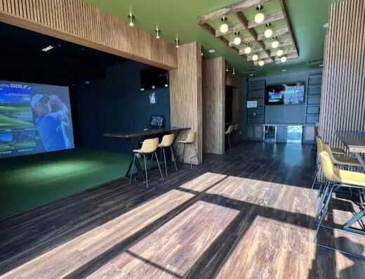 Inside The Back Nine Golf The Woodlands, TX - indoor golf in Magnolia, TX
