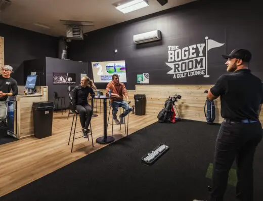 The Bogey Room | Private Golf Simulator Lounge
