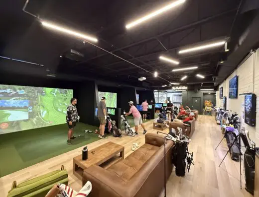 Inside The Clubhouse Hawaii - indoor golf in Honolulu, HI