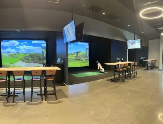 The Office Golf Simulators at Broadway