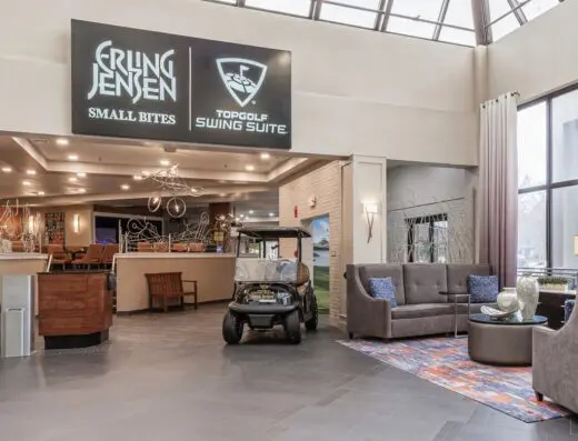 Topgolf Swing Suite at Erling Jensen Small Bites