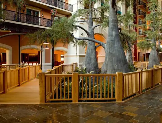 Inside Paragon Casino Resort - indoor golf in Marksville, LA