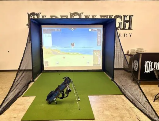 Inside Travelin’ Tee, LLC - indoor golf in Middlesex, NC