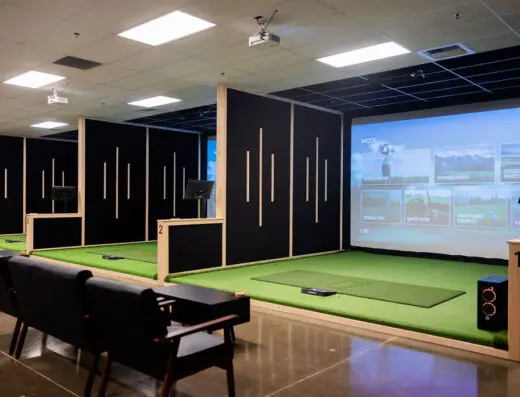 Inside XP Golf - indoor golf in Rocklin, CA