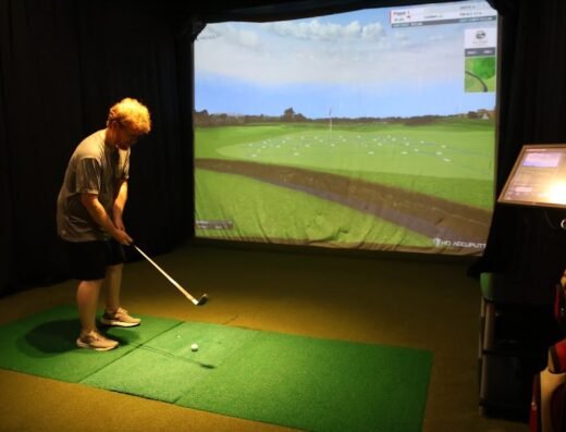 Caddy’s Delight Virtual Golf Lounge