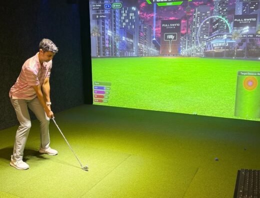 Full Swing simulator suite at Swing 365 Golf | Beatrice