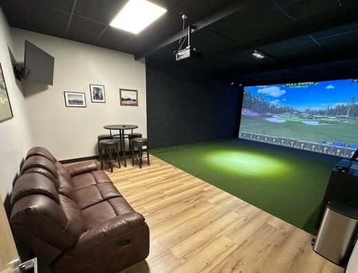 Full Swing simulator suite at Swing 365 Golf | Cheyenne