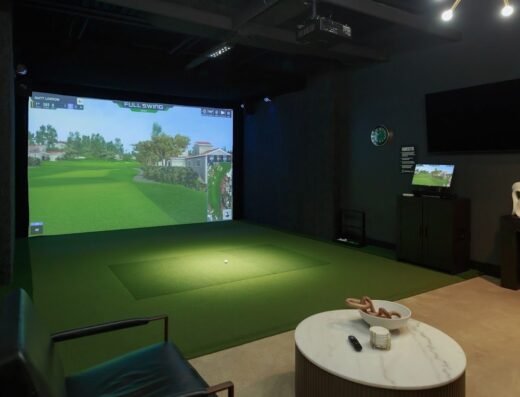 Full Swing simulator suite at Swing 365 Golf | Overland Park