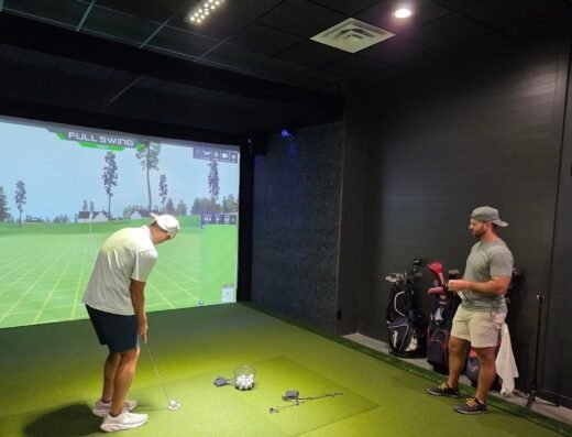 Full Swing simulator suite at Swing 365 Golf | Richmond