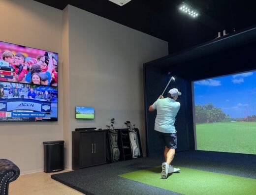 Full Swing simulator suite at Swing 365 Golf | Washington DC